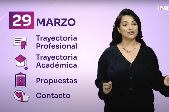 Mujer hablando de la Captura de la información en el Sistema Conóceles